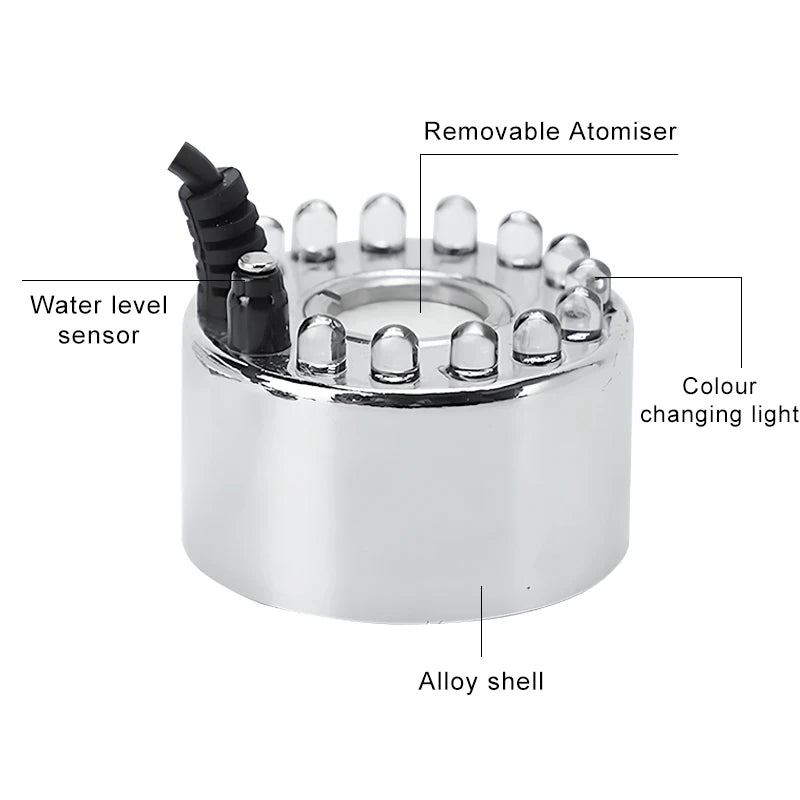 Mini LED Pumpkin Fogger Water Fountain Decoration - Image 10
