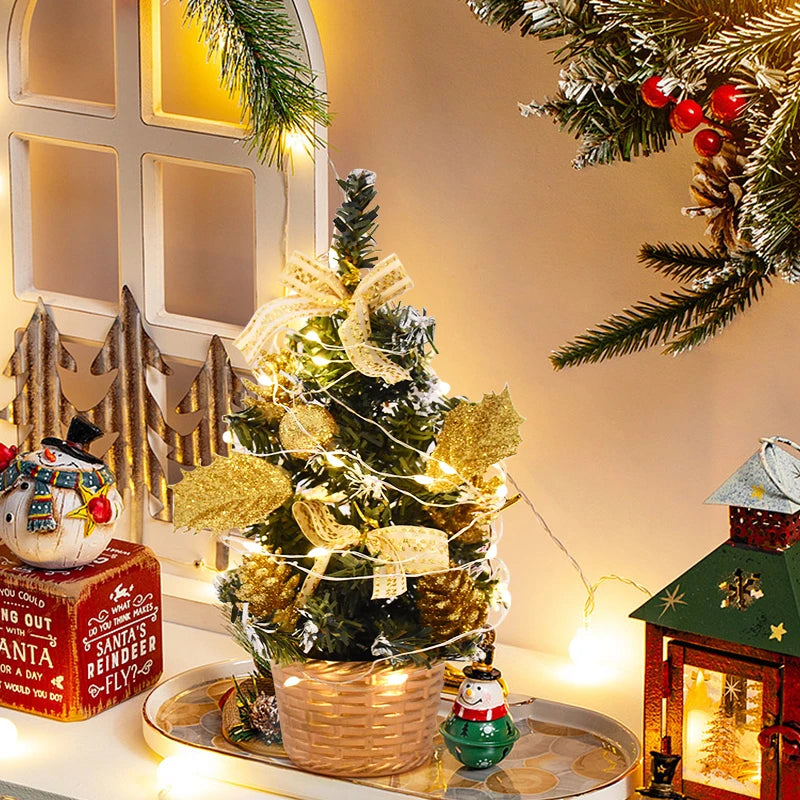 Charming Mini LED Christmas Tree Table Decor - Image 22