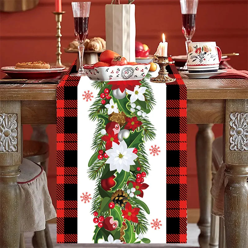 Festive Christmas Table Runner for Holiday Cheer - Image 11
