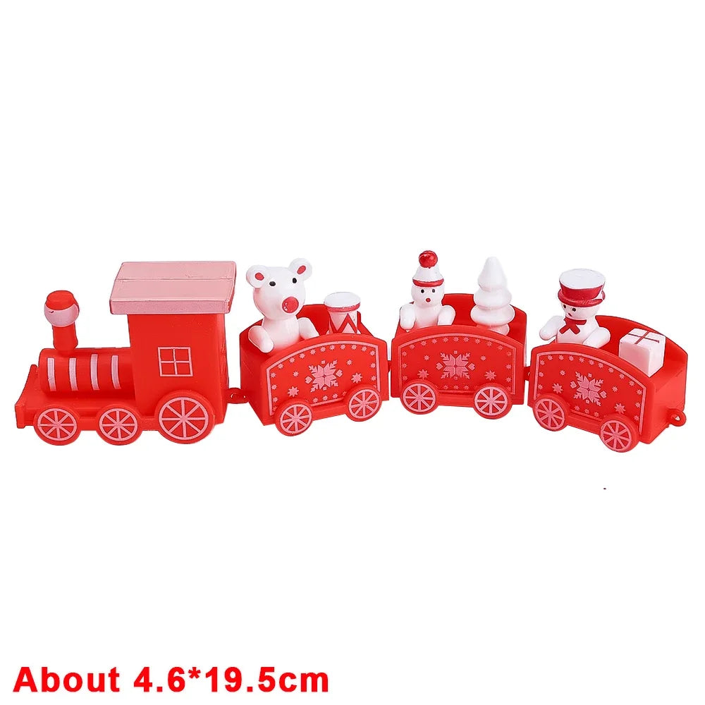 Wooden Train Christmas Ornaments for Kids' Decor - Image 17