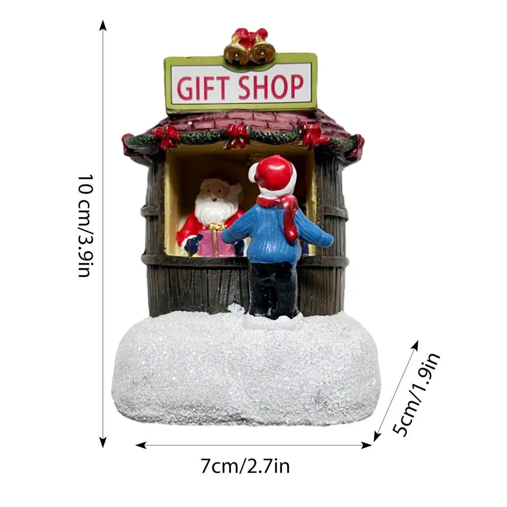 Charming LED Luminous Christmas House Decor - Image 16