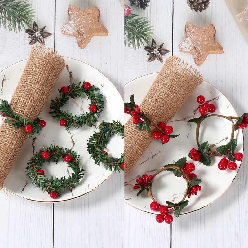 Festive Christmas Napkin Rings for Holiday Cheer - Image 10