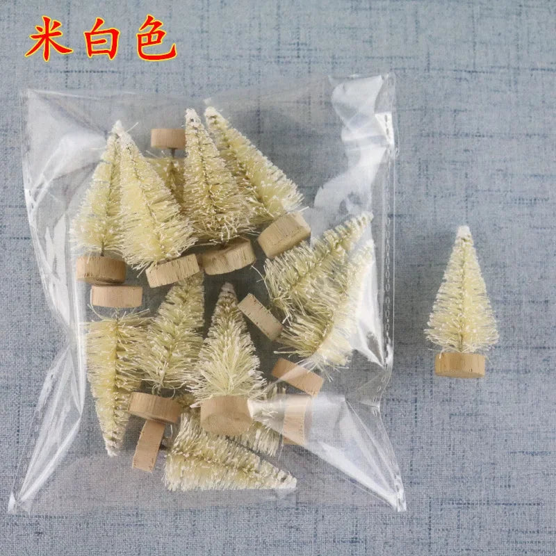 12 Mini Christmas Trees for Festive Decor - Image 4
