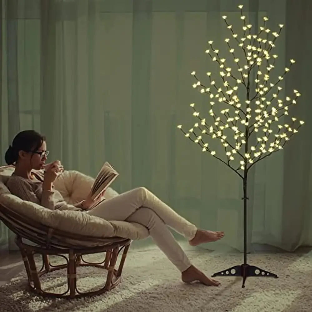 Enchanting 6.5FT LED Cherry Blossom Tree Lights - Image 5