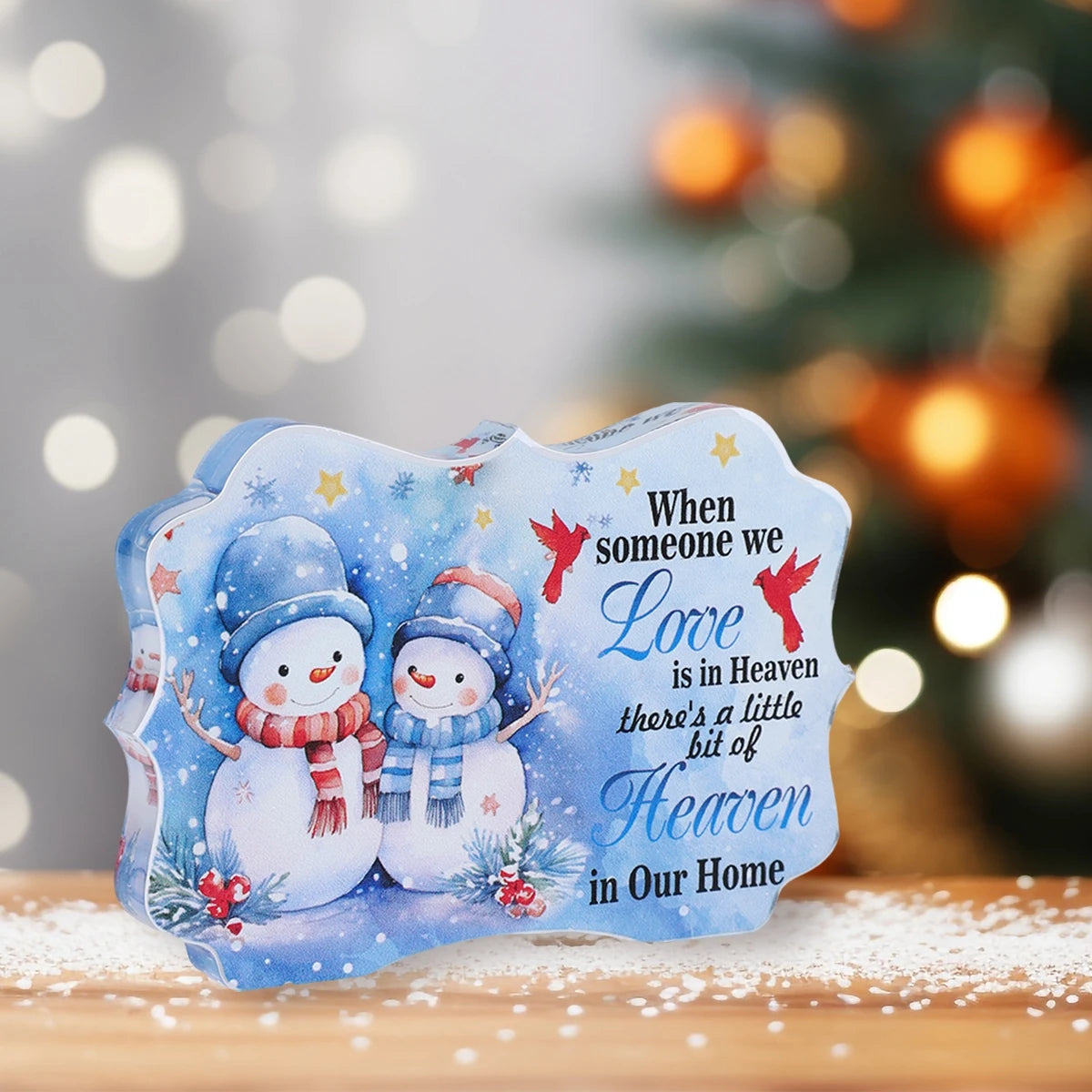 Charming Acrylic Christmas Ornament for Home Decor - Image 8