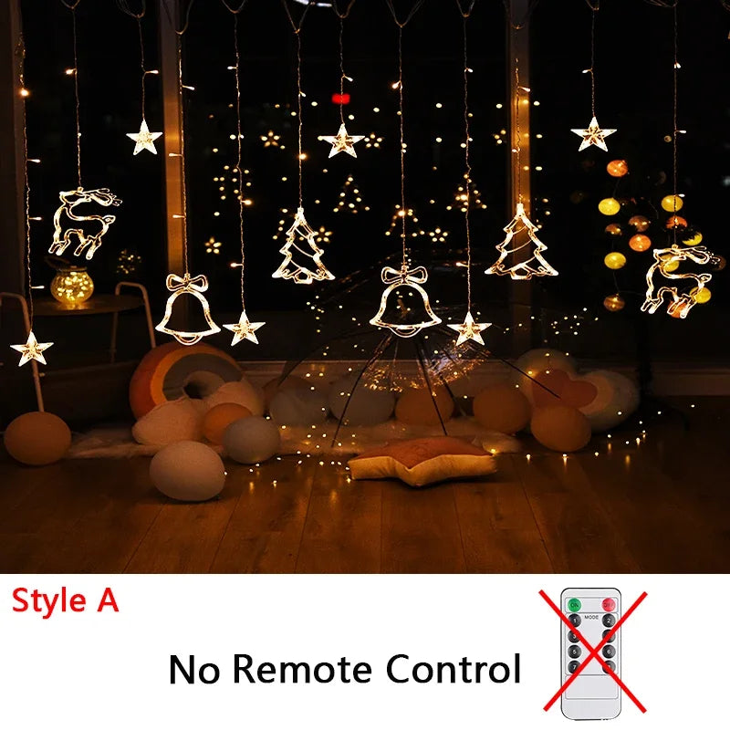 Magical LED Star & Moon Fairy String Lights - Image 9
