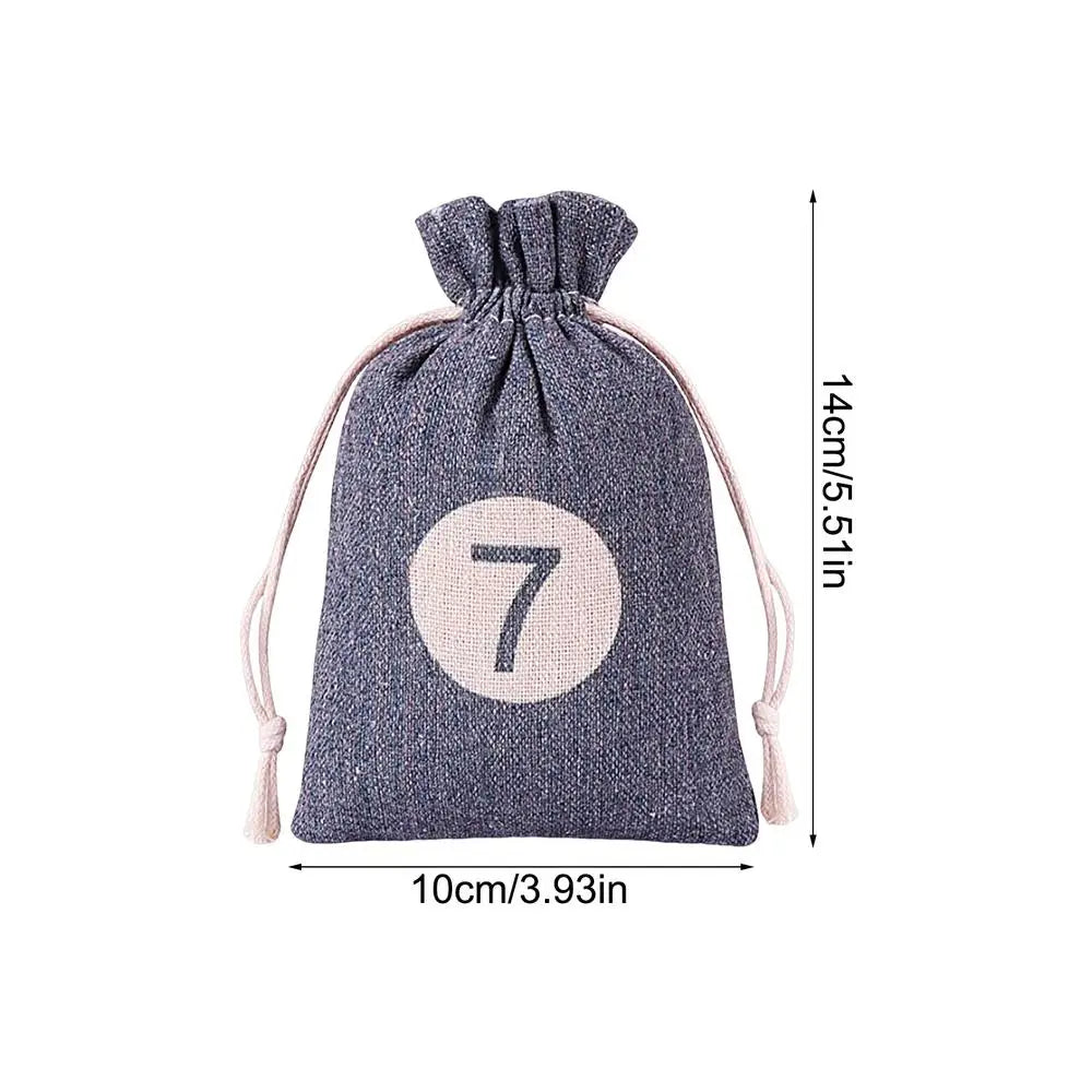 24 Days Christmas Advent Calendar Gift Bags - Image 24
