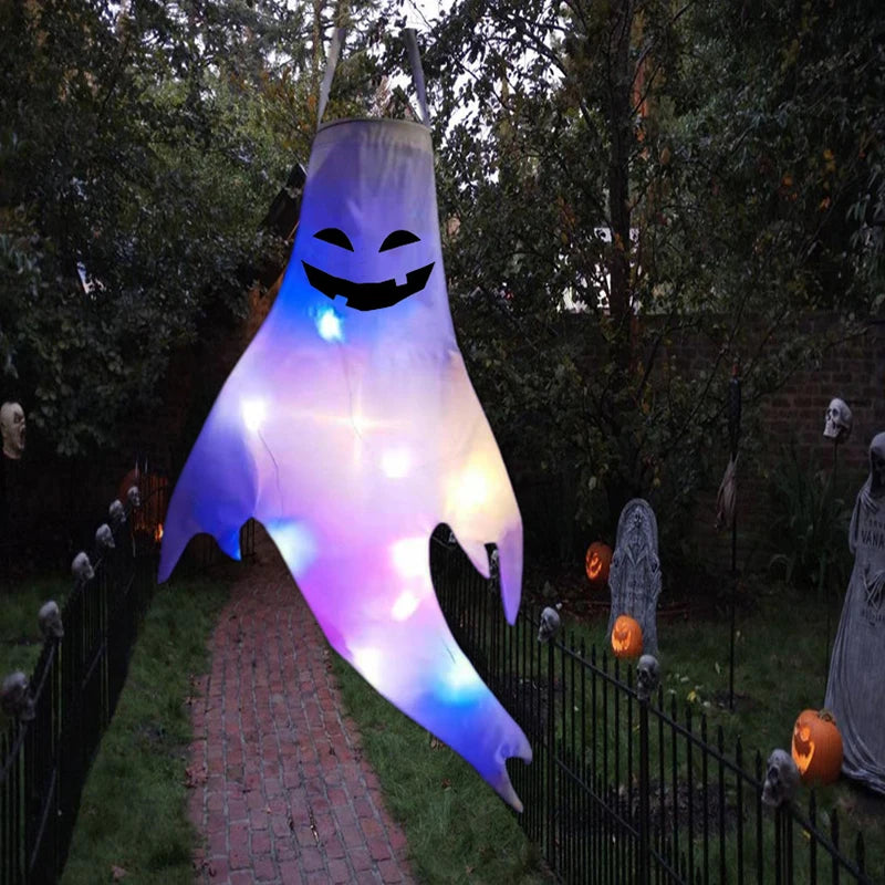 Glowing Halloween Ghost LED Light Decoration - Image 9