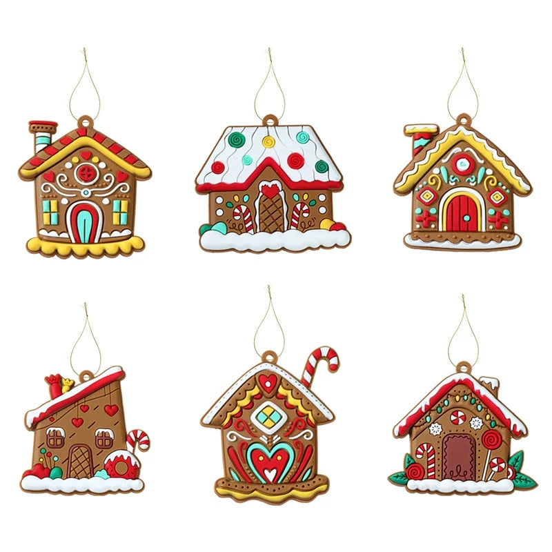 Charming Gingerbread House Christmas Ornament for Festive Decor - Image 15