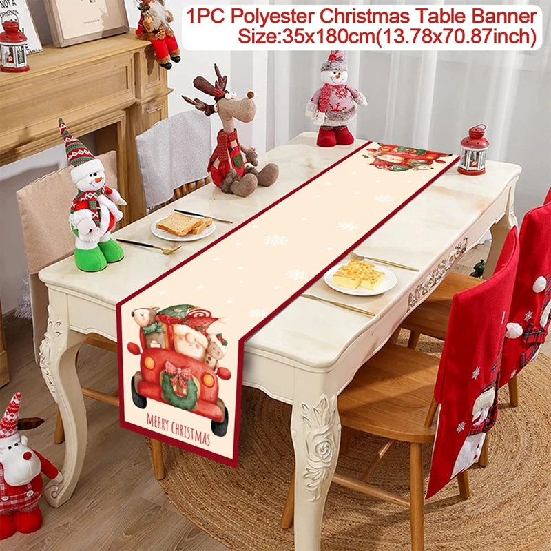 Festive Christmas Table Runners for Holiday Cheer - Image 19