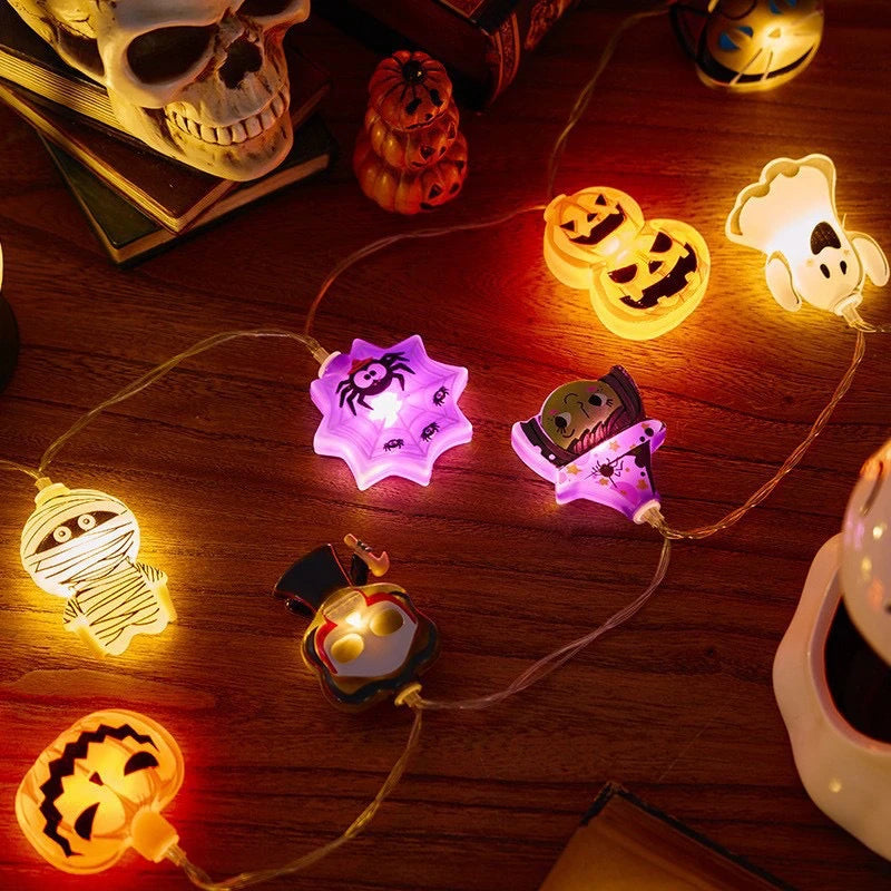 Spooky Halloween LED String Lights - Perfect Decor! - Image 12