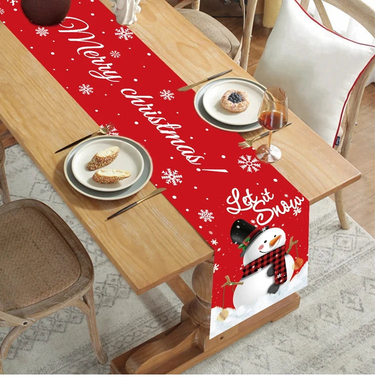 Festive Christmas Table Runners for Holiday Cheer - Image 67