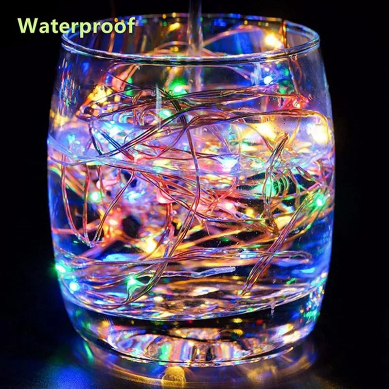 20-Pack Battery-Powered Fairy Lights for Christmas & Parties