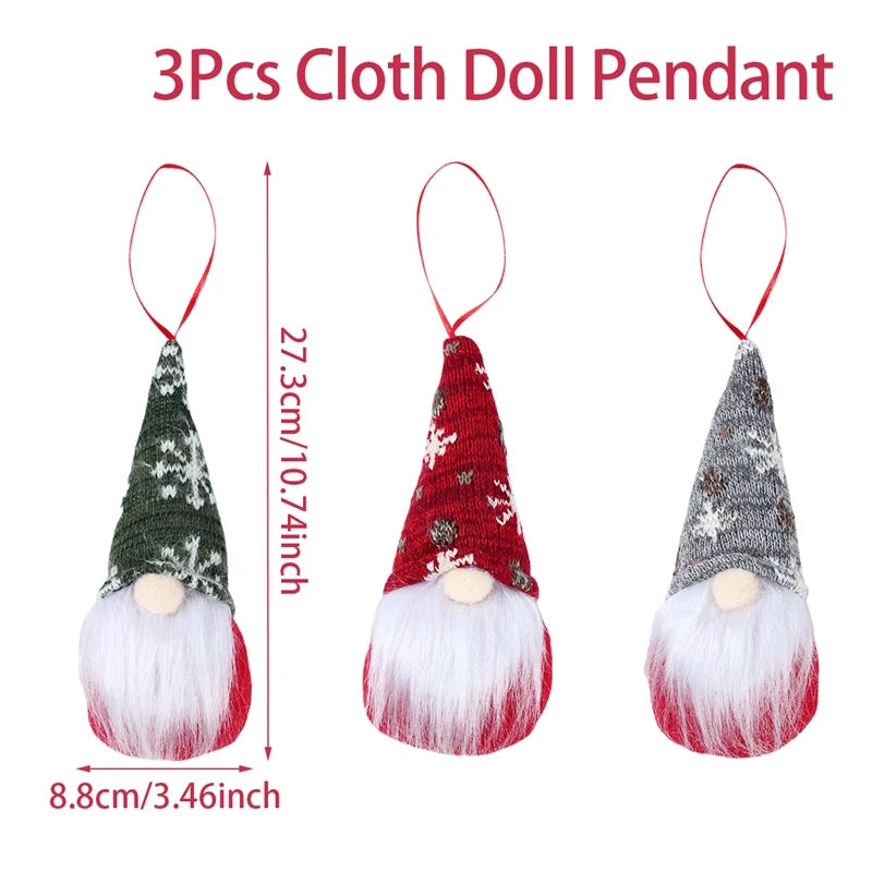 Charming Faceless Doll Christmas Tree Ornament - Image 11