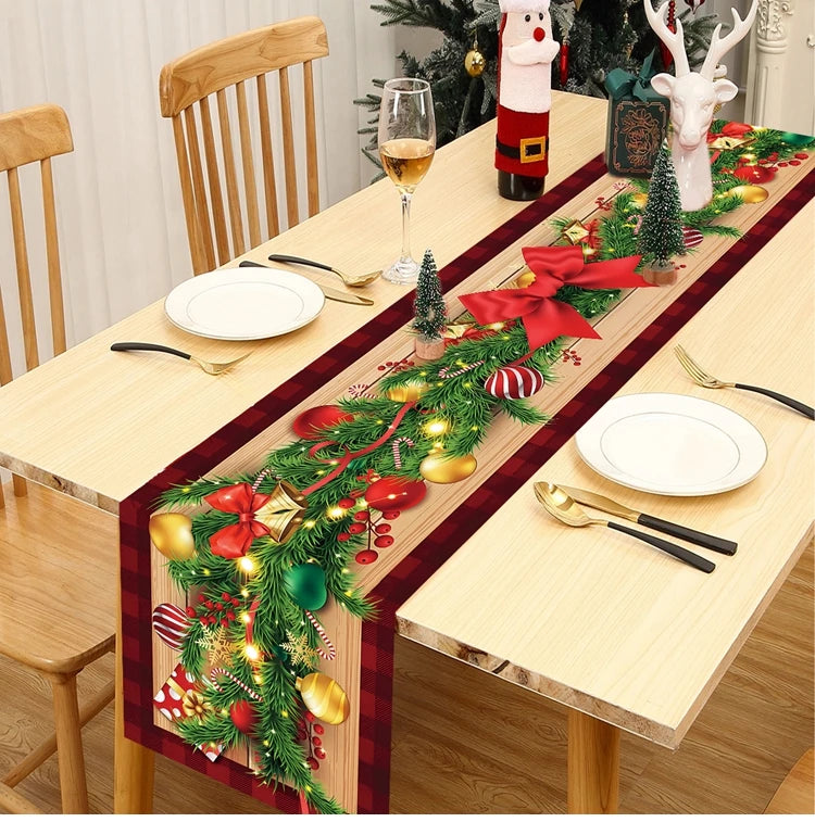 Festive Christmas Table Runners for Holiday Cheer - Image 51
