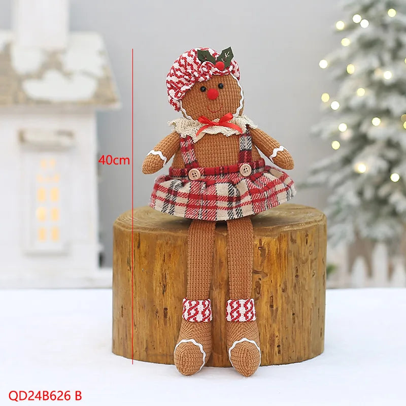 Festive Gingerbread Chef Doll for Holiday Decor - Image 20