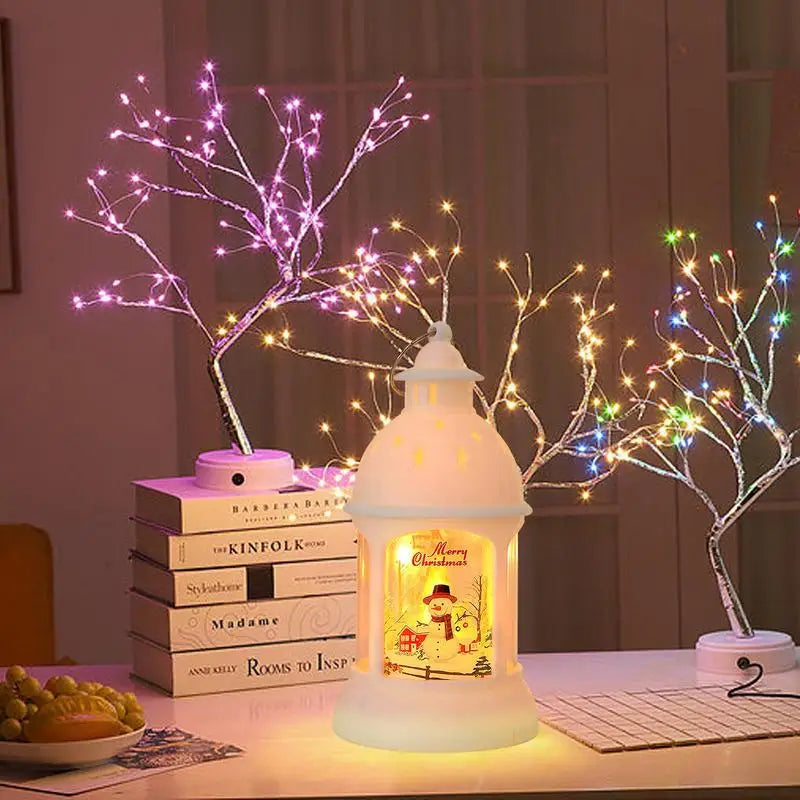 Charming LED Santa Claus Lantern for Christmas Decor - Image 6
