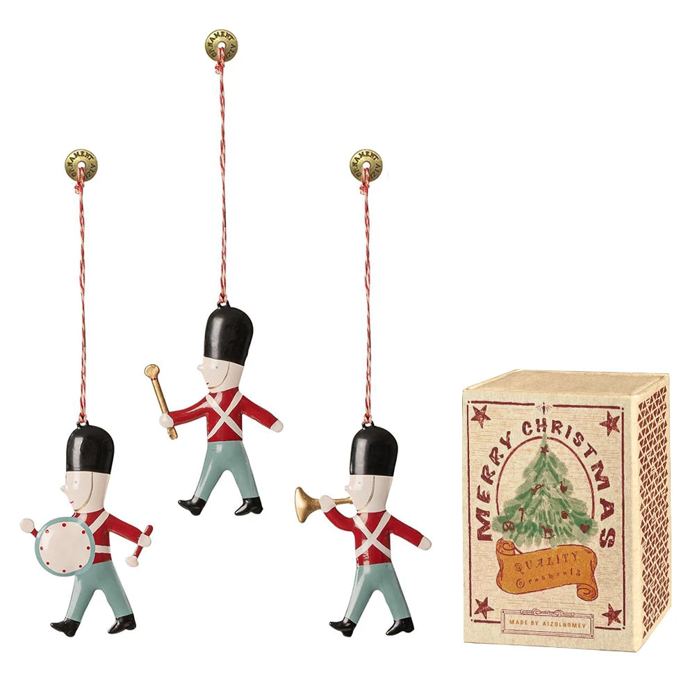 Charming Double-Sided Metal Christmas Tree Ornaments - Image 15