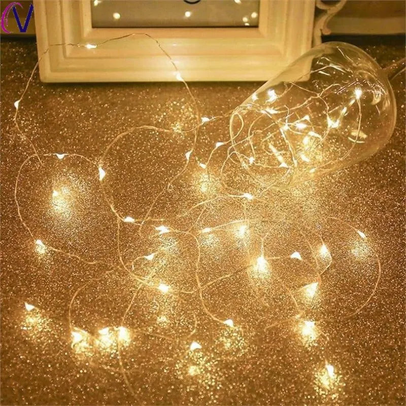 Waterproof Fairy LED String Lights for Christmas Decor - Image 5