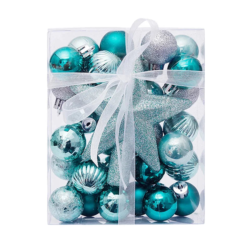 30-Piece Christmas Bauble Set for Tree Decor - Image 7