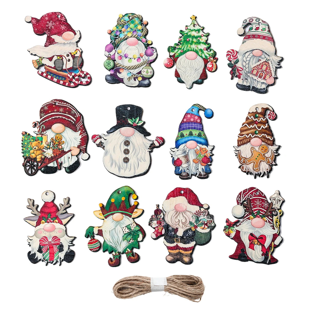 Charming Wooden Merry Christmas Home Decor - Image 6