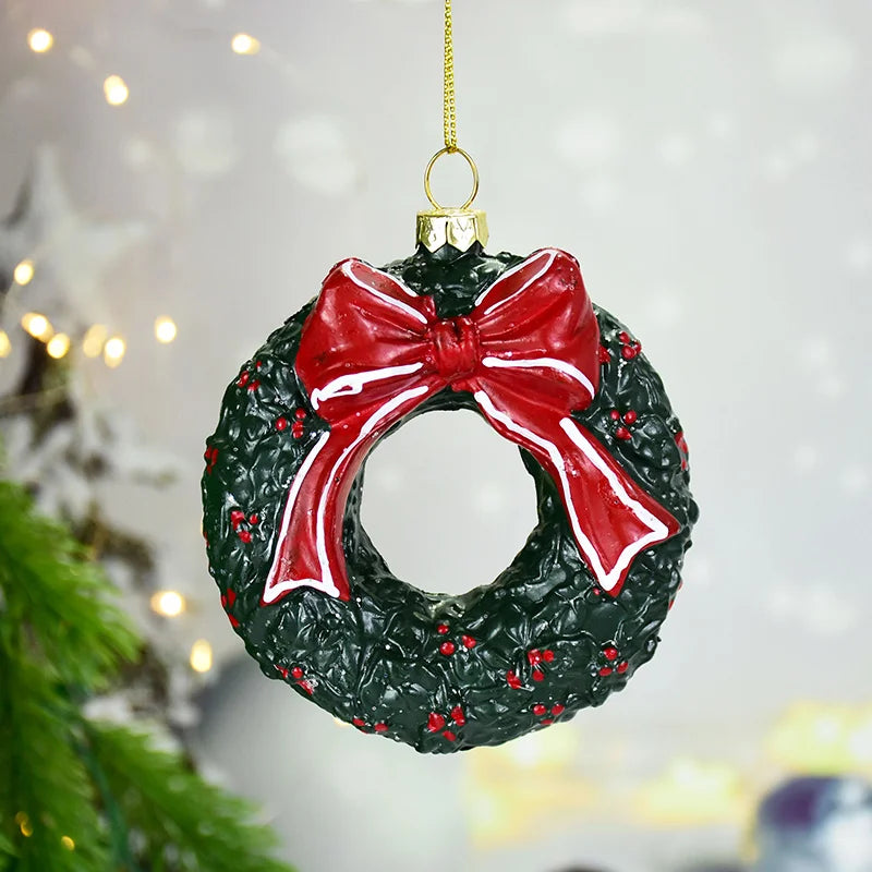 Charming Christmas Hanging Pendants for Festive Decor - Image 4