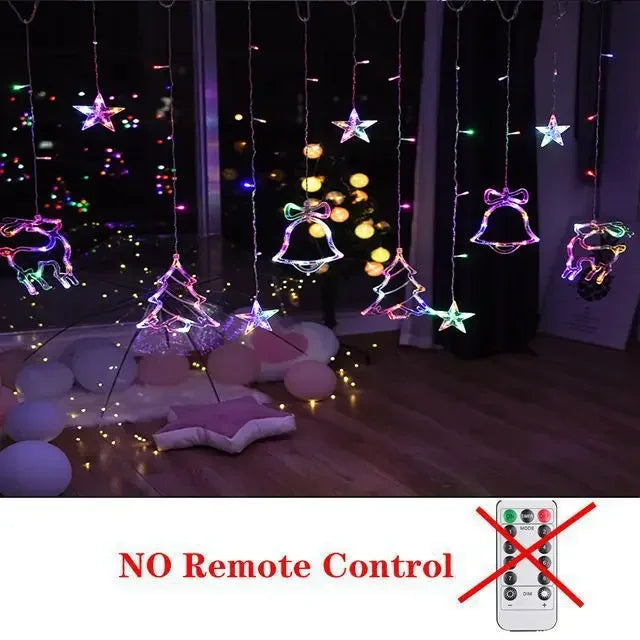 Magical LED Christmas Curtain String Lights - Image 18