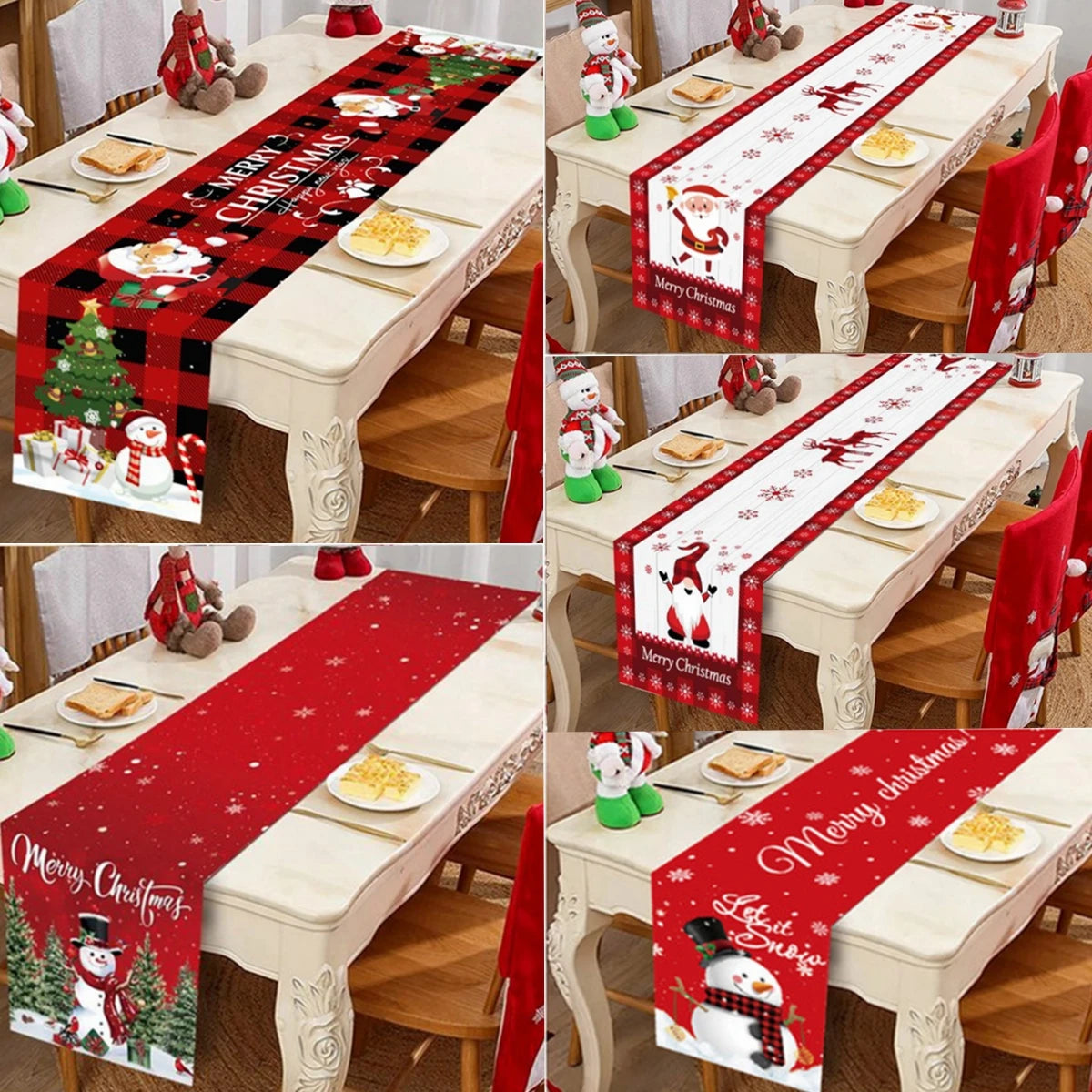 Festive Christmas Table Runner for Holiday Décor - Image 7
