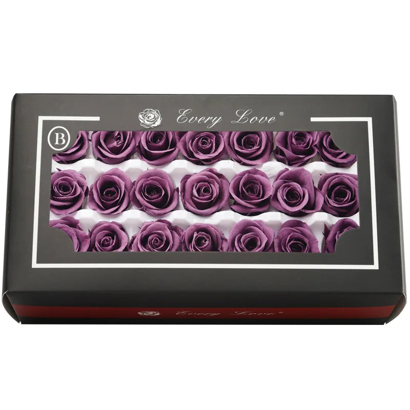 Forever Mini Rose Heads for Christmas Décor - Image 30
