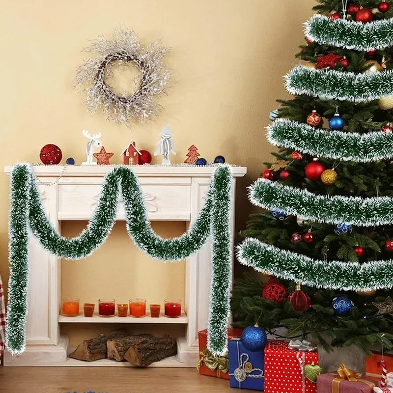 Festive Green Cane Ribbons for Christmas Decor - Image 27