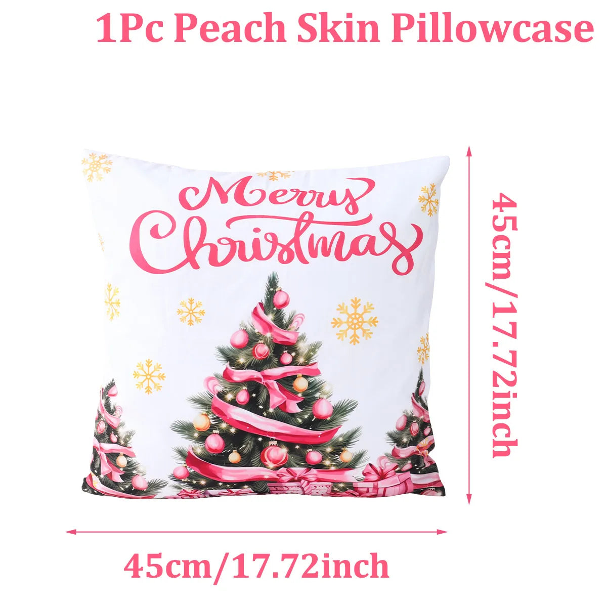 Charming Santa Claus Pillowcase for Festive Decor - Image 4