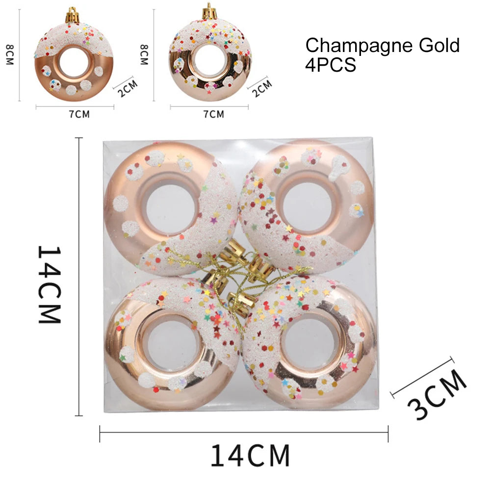Festive Candy Donut Ornaments for Christmas Cheer - Image 16
