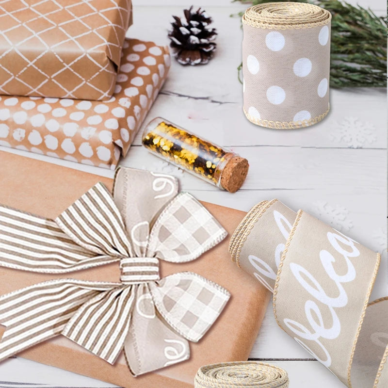 Charming Antique European Christmas Ribbon Décor - Image 19