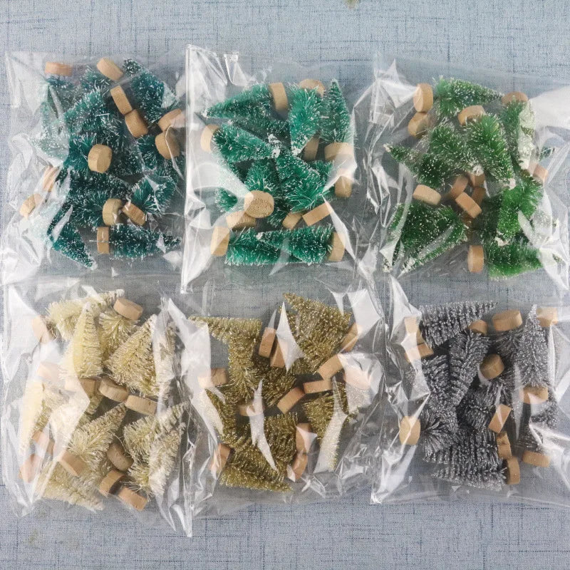 12 Mini Christmas Trees for Festive Decor - Image 15