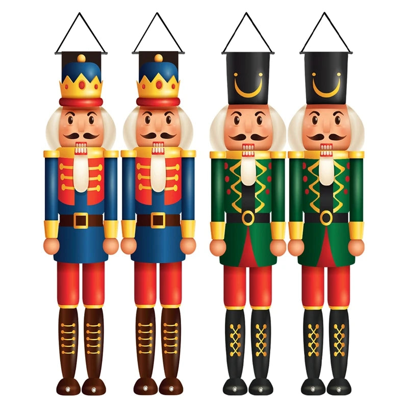 Charming Nutcracker Door Decor for Christmas Cheer - Image 11