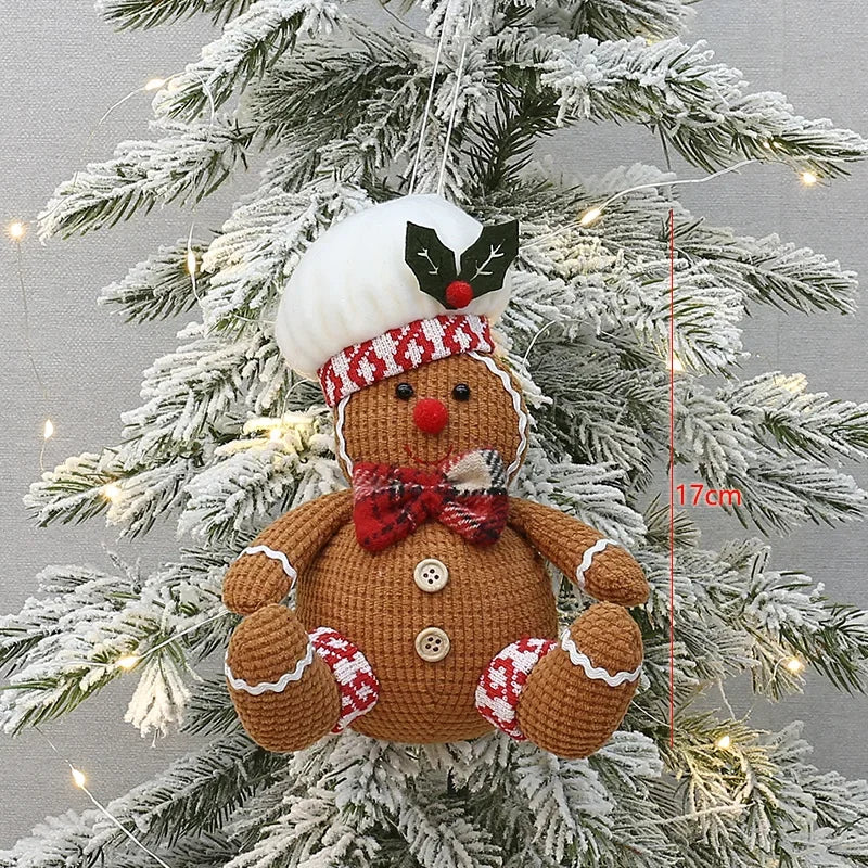 Festive Gingerbread Chef Doll for Holiday Decor - Image 10