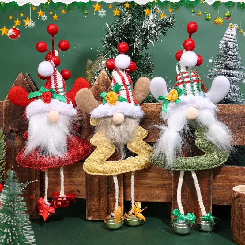 Charming Faceless Santa Claus Hanging Ornament - Image 8