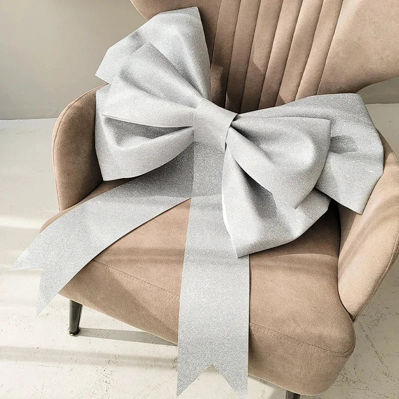 Festive Giant Bow Decorations for Christmas Celebrations - Image 18