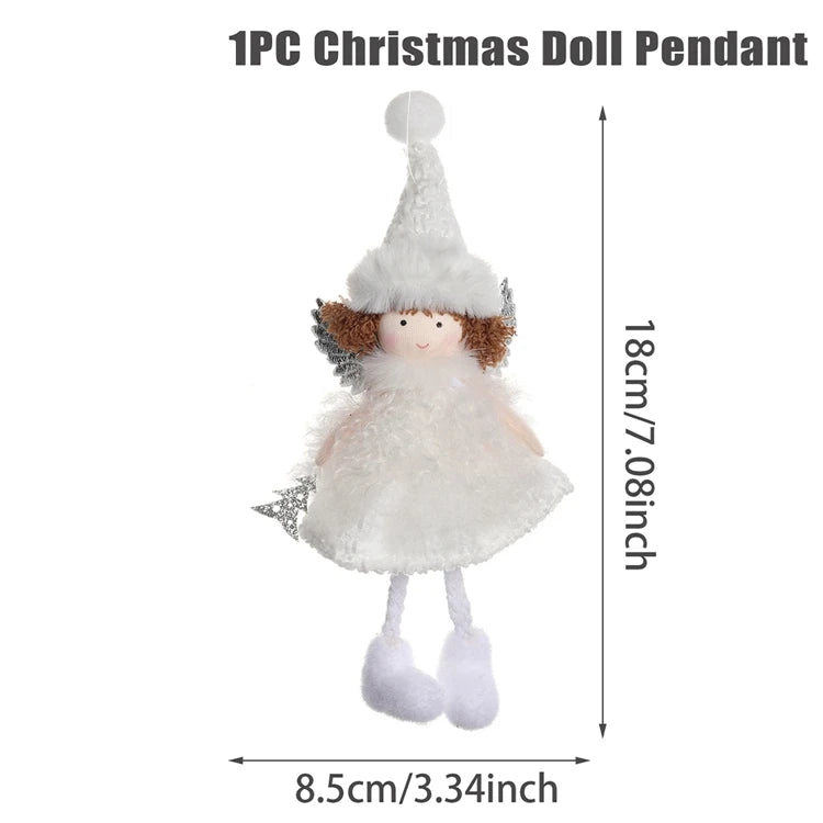 Charming Angel Doll Christmas Tree Ornament - Image 6