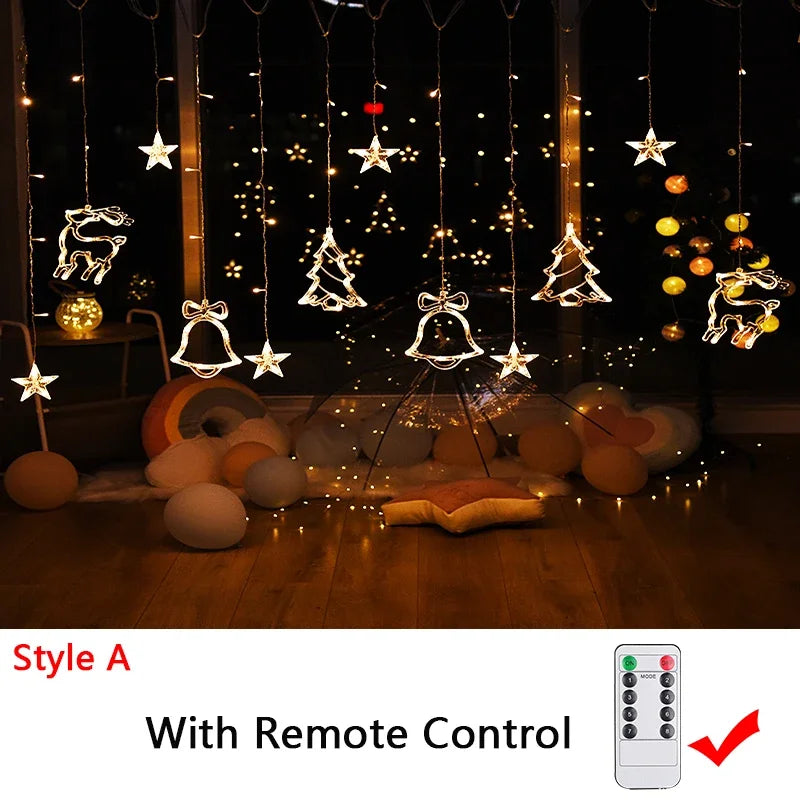 Magical LED Star & Moon Fairy String Lights - Image 10