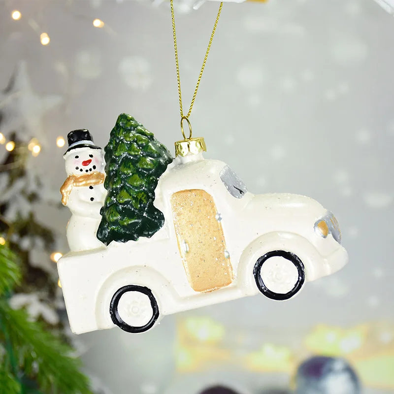 Charming Christmas Hanging Pendants for Festive Decor - Image 8