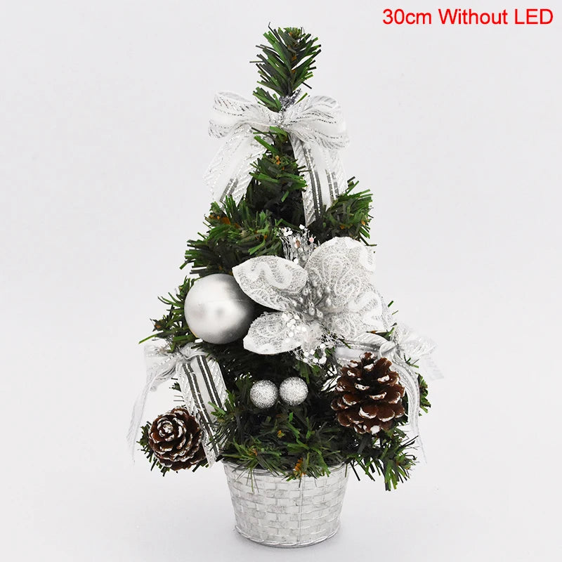 Charming Mini LED Christmas Tree Table Decor - Image 4