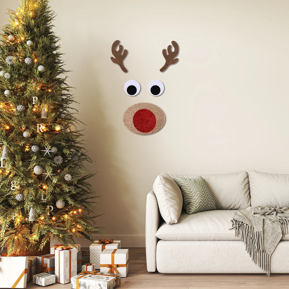 Festive Christmas Door & Window Stickers Set - Image 10
