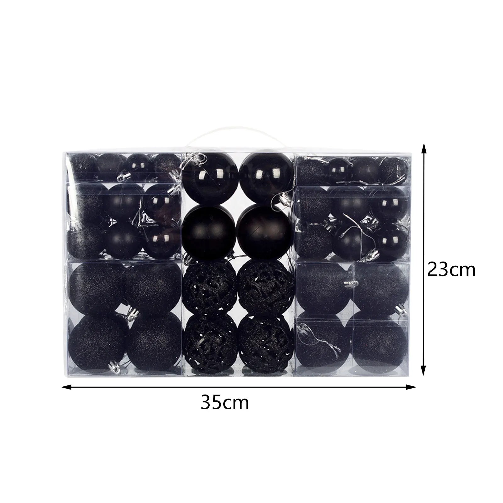 100 Shatterproof Christmas Ball Ornaments - Festive Decor - Image 4