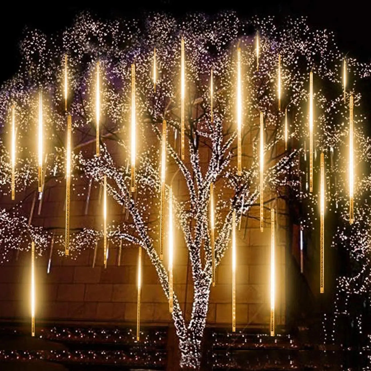 Waterproof LED Meteor Shower Lights for Christmas - Image 14