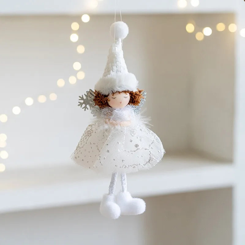 Charming Christmas Angel Doll Tree Ornaments - Image 24