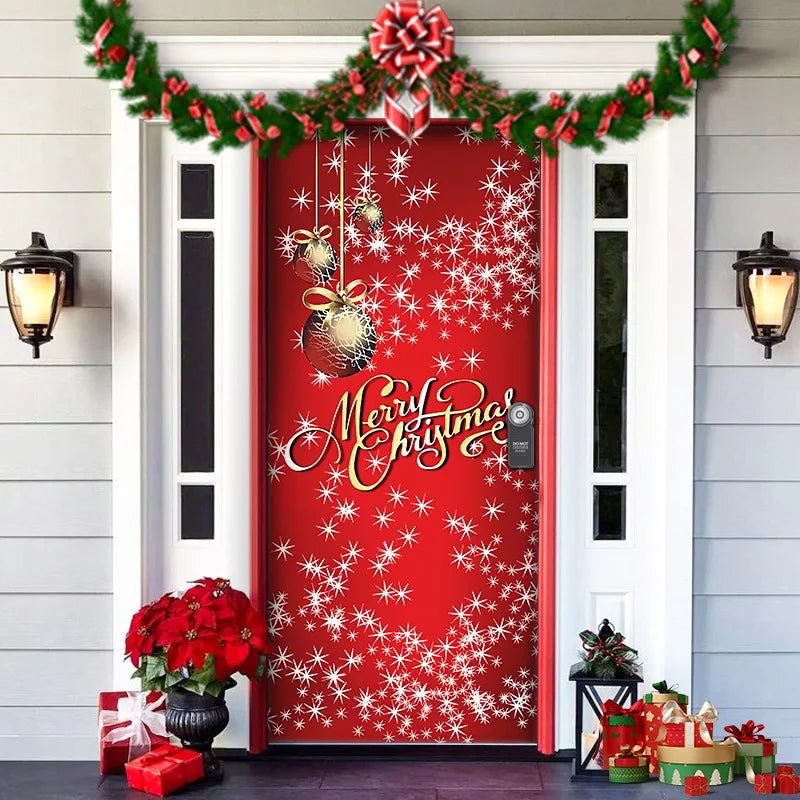 Festive Christmas Door Cover for Holiday Cheer - Image 22
