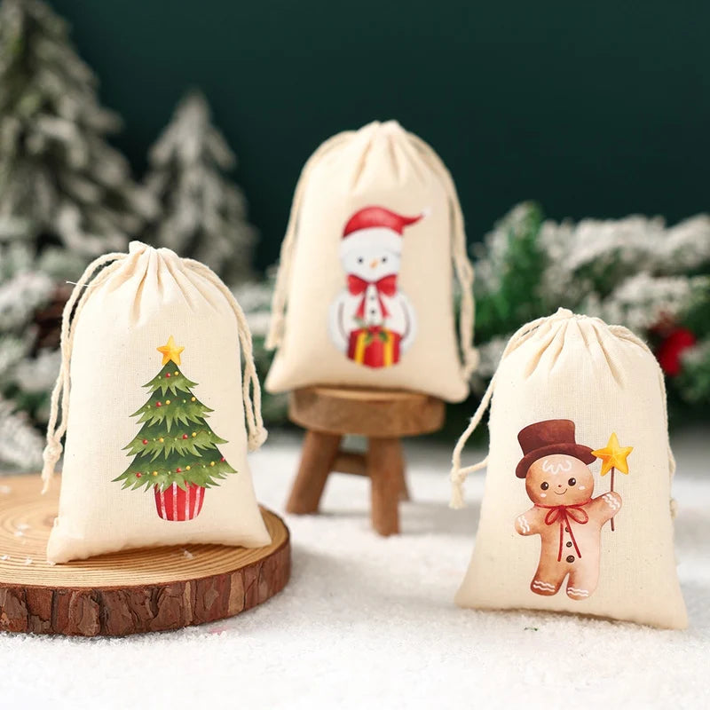 Festive Cotton Candy Bags for Christmas Decor - Image 15