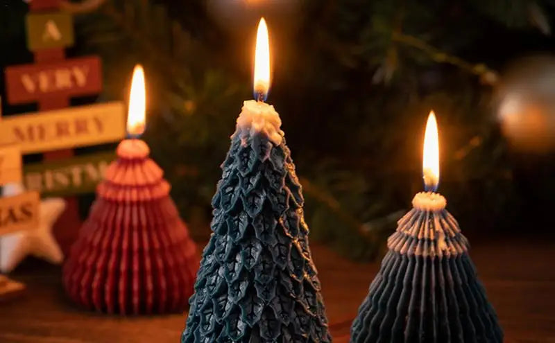 Handmade Christmas Tree Aromatic Candle Gift - Image 9