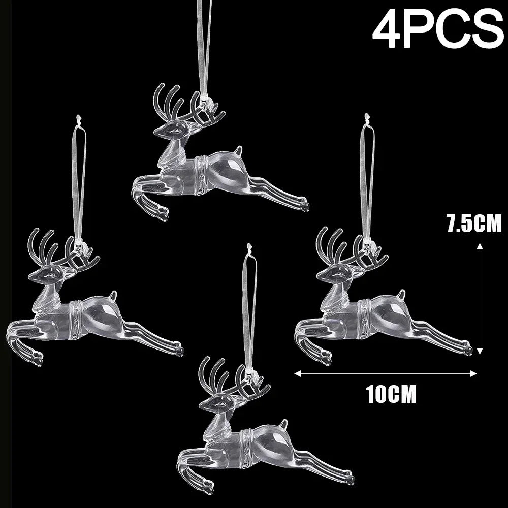 Crystal Snowflake Ornaments for Festive Christmas Decor - Image 6